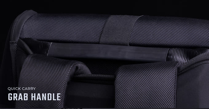 Quick-carry grab handle